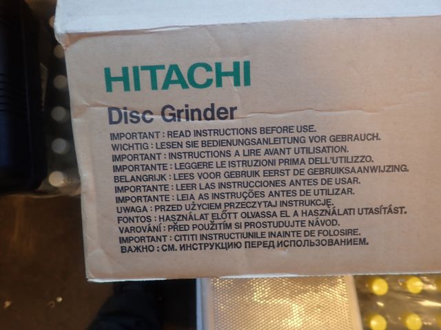 599584-4 NY angle grinder Hitachi G23SS