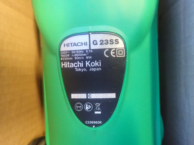 599584-7 NY angle grinder Hitachi G23SS