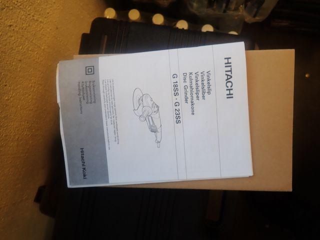599584-9 NY angle grinder Hitachi G23SS