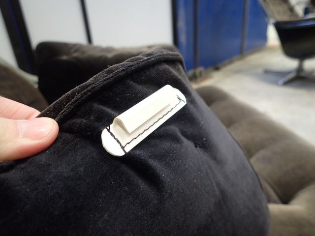 618227-8 Galaxy design armchair in plastic