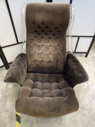 618227-10 Galaxy design armchair in plastic