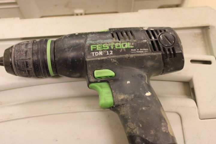 653294-2 Drill screwdriver - Festool TDK 12 with accessories