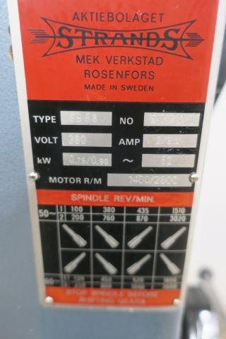 640448-6 Bench drill machine Strands SB68