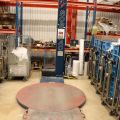 588982-1 Robopac Automatic Pallet Wrap ROTOPLATE 106 FRD