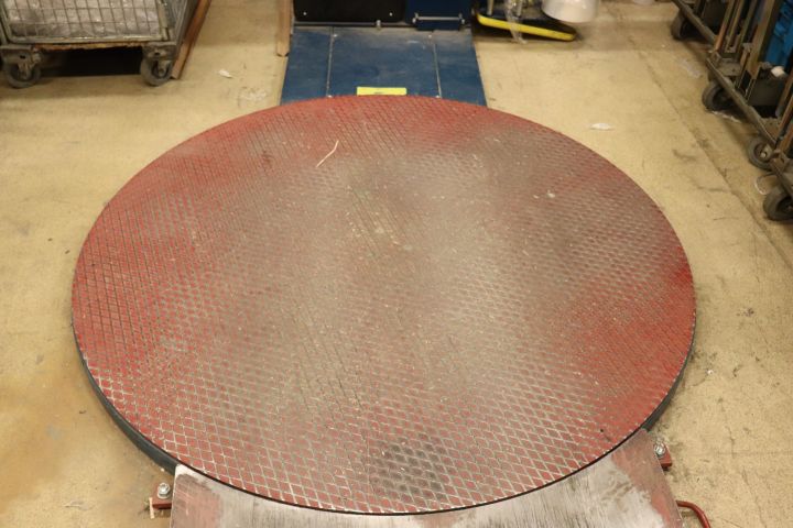 588982-3 Robopac Automatic Pallet Wrap ROTOPLATE 106 FRD