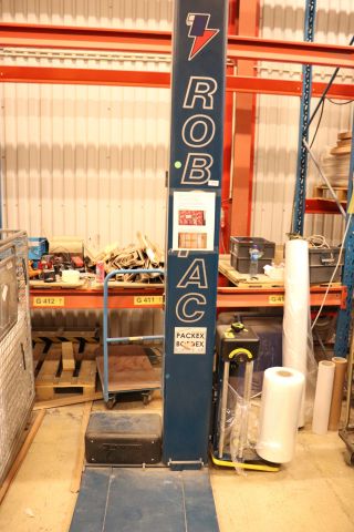 588982-4 Robopac Automatic Pallet Wrap ROTOPLATE 106 FRD