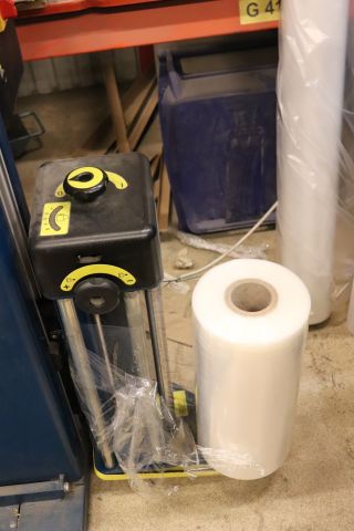 588982-6 Robopac Automatic Pallet Wrap ROTOPLATE 106 FRD