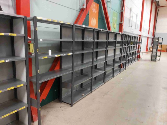 652838-1 Plåthyllor från EAB 12 Sektioner