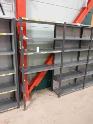 652838-2 Plåthyllor från EAB 12 Sektioner