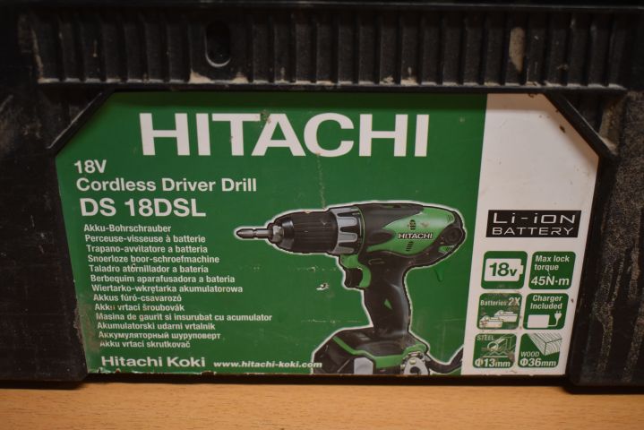 570679-4 1st drill screwdriver from Hitachi DS 18DSDL