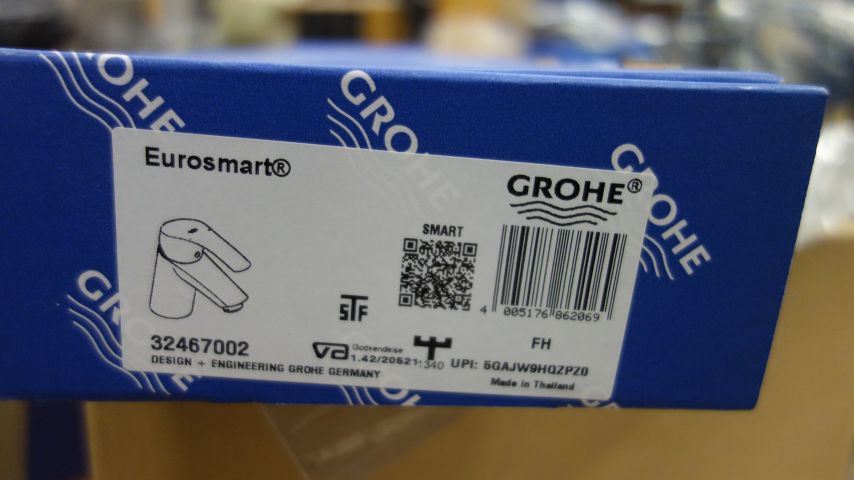 655242-3 Washbasin mixer Grohe Eurosmart 32467 without bottom valve
