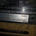 655647-38 CATERPILLAR 303.5ECR -2016 1242 hrs.