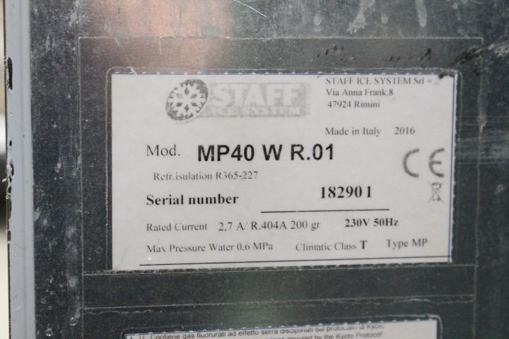 653557-6 Ice maker, STAFF MP40 W