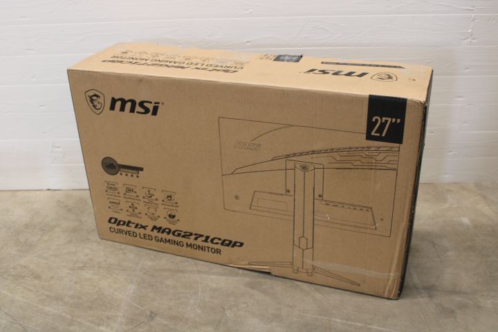 655658-2 Gaming Display MSI Optix 27 "LED Curved MAG271CQP