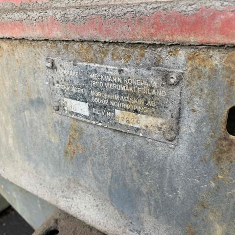 656161-7 Tractor trailer Weckman R 6.0 -87