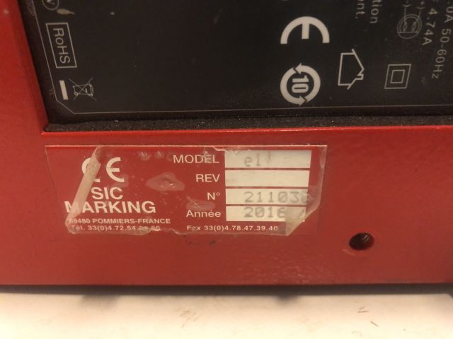 656422-6 Marking machine - SIC Marking E1 P123