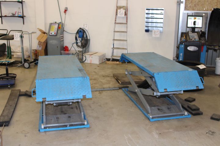 623433-1 Scissor lift Full height 3 ton Twin Busch TW S3-19 -18