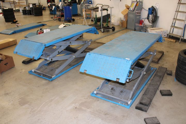 623433-2 Scissor lift Full height 3 ton Twin Busch TW S3-19 -18