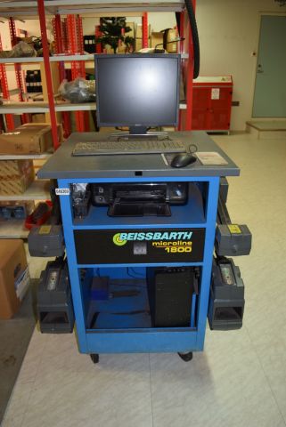 646369-2 Wheel alignment machine Beissbarth Microline 1800