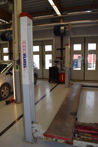 646371-4 4-pelarlyft Stertil Koni med domkraft - 4000 kg