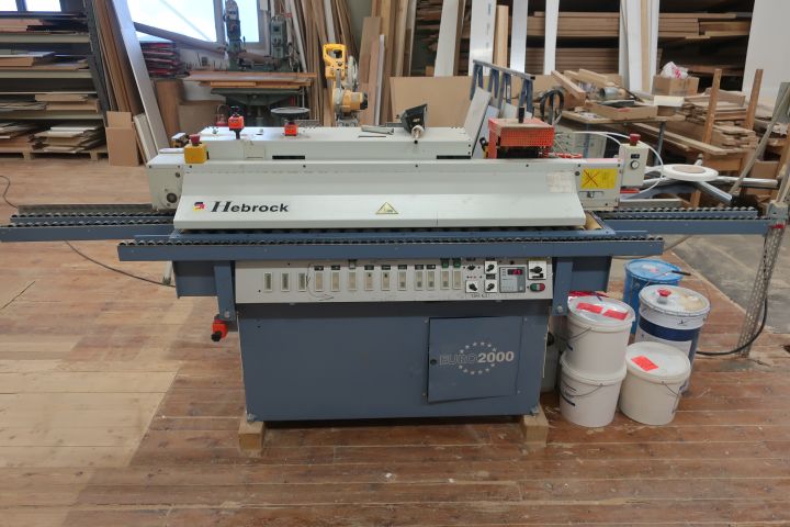 651393-1 Edge molding machine, Hebrock Euro 2000