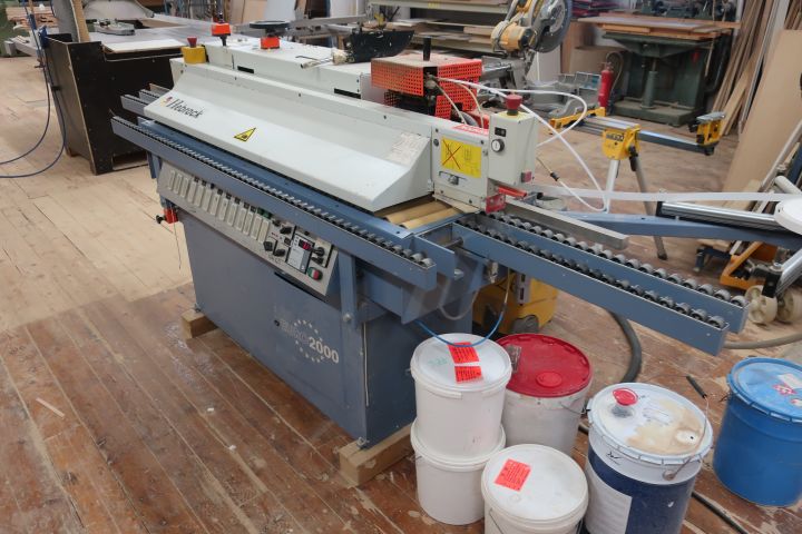 651393-2 Edge molding machine, Hebrock Euro 2000