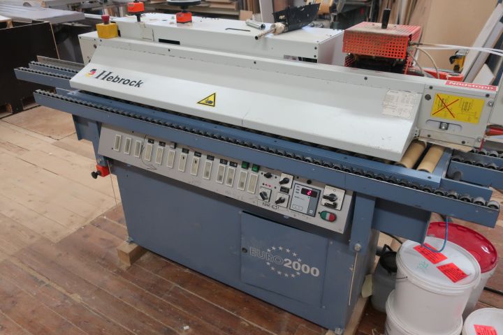 651393-3 Edge molding machine, Hebrock Euro 2000