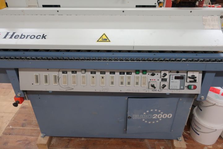 651393-7 Edge molding machine, Hebrock Euro 2000
