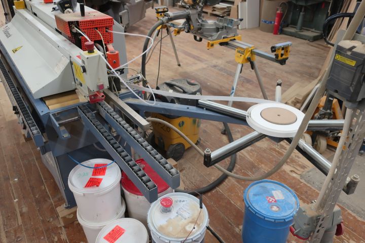 651393-20 Edge molding machine, Hebrock Euro 2000