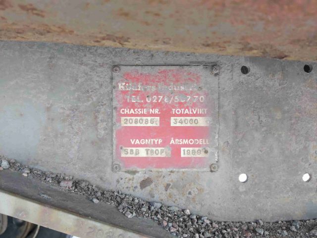578179-26 Trailer KILAFORS SBB-T80F -89 OTS041