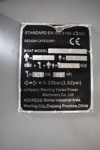 657419-8 Inflatable boat from Rapids Marin & Fritid - YD SM270