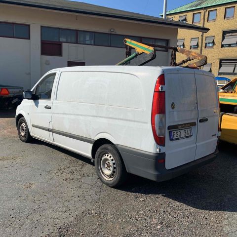 654653-3 Mercedes-Benz Vito 116 CDI -2011 (163 hp, 177469 km) Defective ignition switch