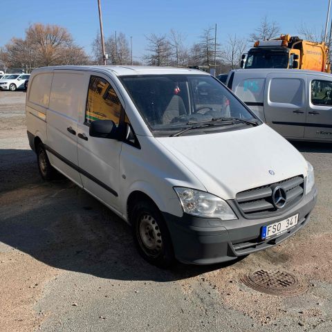 654653-5 Mercedes-Benz Vito 116 CDI -2011 (163 hp, 177469 km) Defective ignition switch