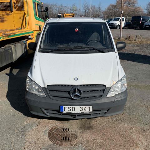 654653-6 Mercedes-Benz Vito 116 CDI -2011 (163 hp, 177469 km) Defective ignition switch