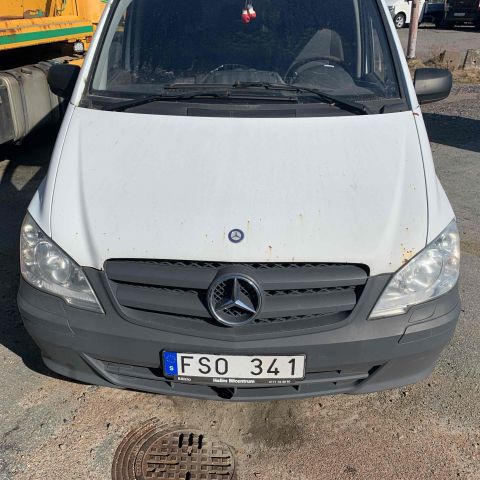 654653-7 Mercedes-Benz Vito 116 CDI -2011 (163 hp, 177469 km) Defective ignition switch