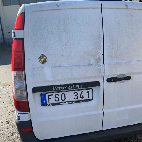 654653-14 Mercedes-Benz Vito 116 CDI -2011 (163 hp, 177469 km) Defective ignition switch