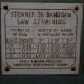 658130-13 Band saw Stenner VHM 36