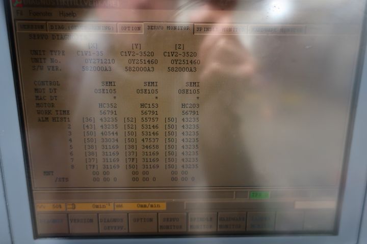 628843-13 CNC Vertical Multiplex, MAZAK VTC-200C -2001