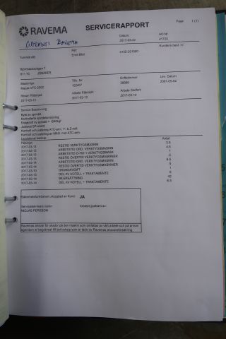 628843-30 CNC Vertical Multiplex, MAZAK VTC-200C -2001