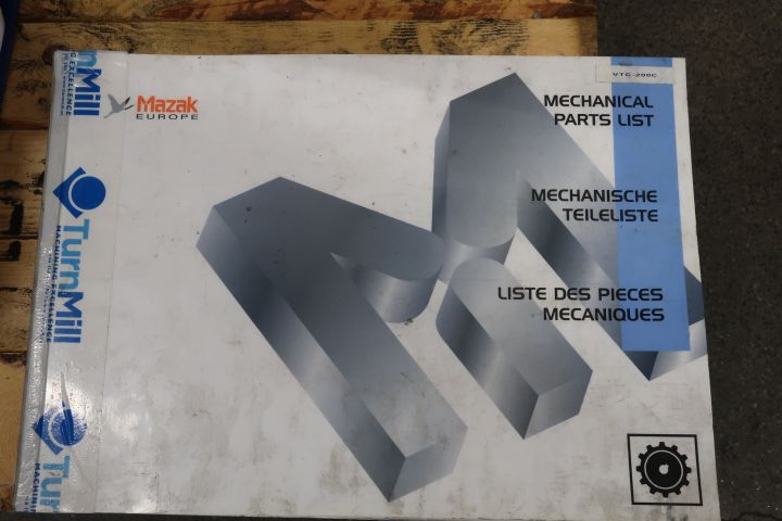 628843-40 CNC Vertical Multiplex, MAZAK VTC-200C -2001