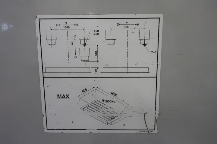 628843-46 CNC Vertical Multiplex, MAZAK VTC-200C -2001