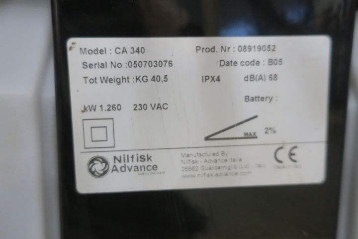 640493-7 Sander Nilfisk CA 340