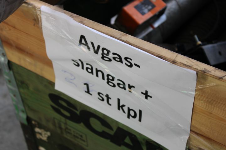 653165-3 Exhaust gas incl. hose, plymovent 1300