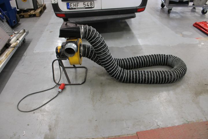 653165-1 Exhaust gas incl. hose, plymovent 1300