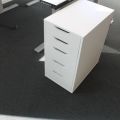 631856-3 Drawer unit on wheels and 3 drawer units