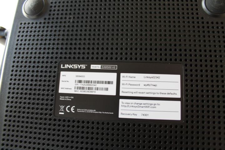 631864-2 Router Linksys EA9500 V2