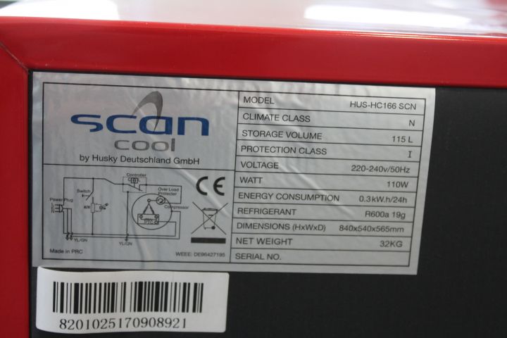631873-3 Coca-Cola Drinking Cool ScanCool 115L