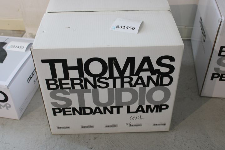 631456-1 Ceiling lamp Muuto Studio Pendant lamp, yellow