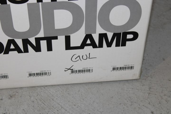 631456-2 Ceiling lamp Muuto Studio Pendant lamp, yellow