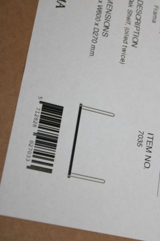 631483-4 2 shelves including consoles, Pharma